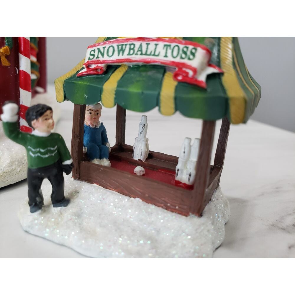Hawthorne Village Santa's Workshop Fun House Christmas Carnival 2004 (91339) HTF - Picture 3 of 10